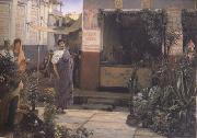 The Flower Market (mk23) Alma-Tadema, Sir Lawrence